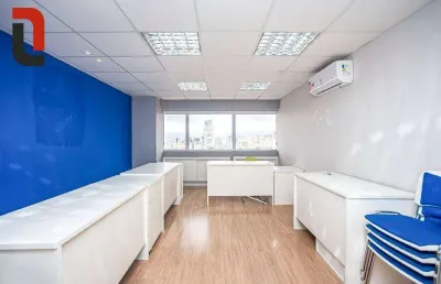 Sala para alugar, 34 m² por r$ 2.500/mês - centro cívico - curitiba/pr