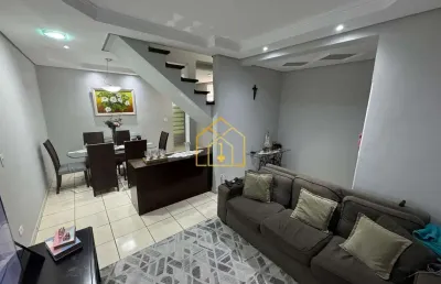 Sobrado à venda 177 m² 3 quartos 1 suíte 2 vagas | jardim stella - santo andré - sp