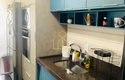 Apartamento à venda 115m² 3 quartos 1 suíte 2 vagas | vila valparaíso - santo andré - sp