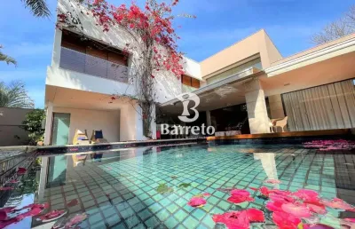 Sobrado com 6 dormitórios à venda, 725 m² por r$ 7.500.000,00 - condomínio alphaville imbuias - londrina/pr