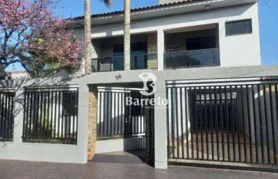 Casa com 4 dormitórios à venda, 113 m² por r$ 550.000,00 - jardim colúmbia iv - arapongas/pr