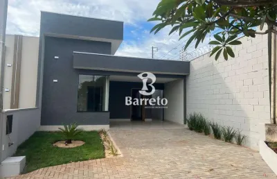 Casa com 3 dormitórios à venda, 78 m² por r$ 550.000,00 - jardim ecoville i - cambé/pr