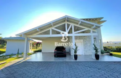 Sobrado com 5 dormitórios, 360 m² - venda por r$ 3.500.000,00 ou aluguel por r$ 13.100,00/mês - condomínio estancia bom tempo - londrina/pr