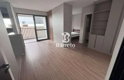 Apartamento com 1 dormitório, 45 m² - venda por r$ 490.000 ou aluguel por r$ 2.500/mês - gleba fazenda palhano - londrina/pr