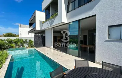Sobrado com 4 dormitórios à venda, 356 m² por r$ 4.450.000,00 - sun lake residence - londrina/pr