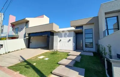 Casa térrea dos sonhos em cambé / em condomínio fechado!