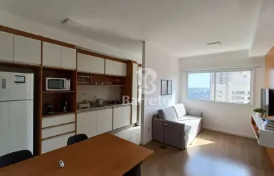 Apartamento com 1 dormitório, 41 m² - venda por r$ 550.000 ou aluguel por r$ 3.300/mês - gleba fazenda palhano - londrina/pr