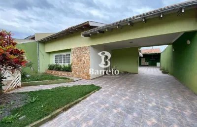 Casa com 4 dormitórios e edícula à venda, 180 m² por r$ 550.000 - santa mônica - londrina/pr