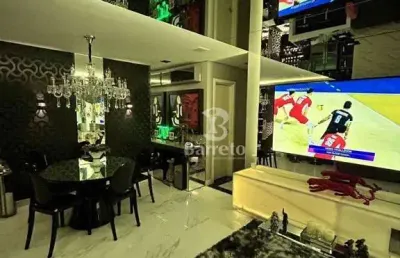 Apartamento lindo e decorado na gleba palhano | andar alto vista incrível, pronto para morar!