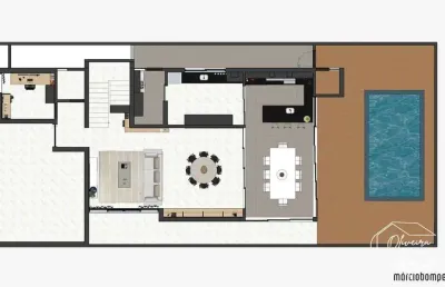 Casa com 4 quartos à venda no Residencial Villaggio II, Bauru 