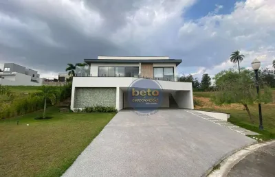 Casa à venda com linda vista no condomínio villas do golfe - itu/sp