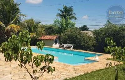 Chácara com 3 dormitórios à venda, 5215 m² por r$ 1.000.000,00 - chácara iracema - salto/sp