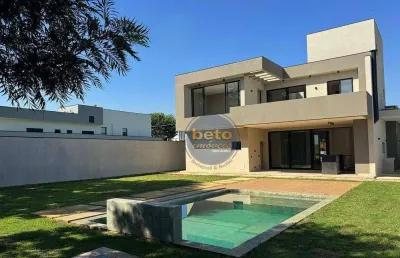 Casa com 3 dormitórios à venda, 334 m² por r$ 1.950.000,00 - condomínio portal dos bandeirantes ii - porto feliz/sp