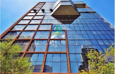 Sala comercial com 1 sala para alugar na rua arizona, 1426, cidade monções, são paulo por r$ 8.800
