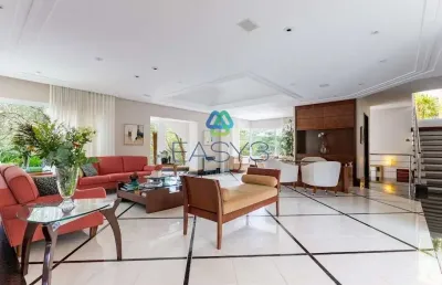 Casa em condomínio fechado com 5 quartos para alugar na águas verdes, 1, granja viana, cotia por r$ 30.000