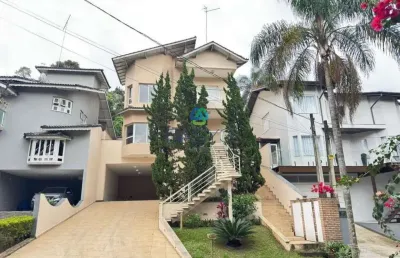 Casa em condomínio fechado com 3 quartos à venda na pau brasil, 444, parque dos lagos, mogi das cruzes por r$ 2.950.000