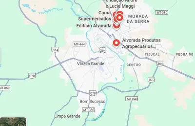 Terreno comercial à venda na Avenida André Antônio Maggi, 09, Alvorada, Cuiabá