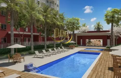 Apartamento à venda em nova odessa-sp, residencial dos ipês: 2 quartos, 2 salas, 1 banheiro, 1 vaga de garagem, 47m².