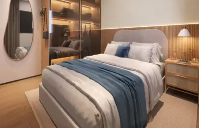 Apartamento com 25m² - 1 dormitório e varanda. 400m. da estação vila sônia