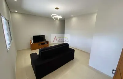 Casa para venda em várzea paulista, jardim bahia, 1 dormitório, 1 banheiro, 2 vagas