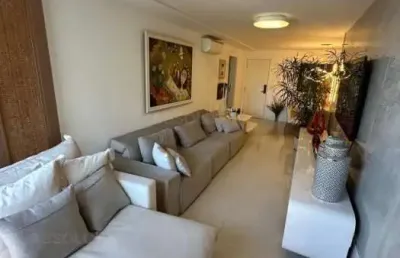 Alto luxo na orla da praia de itaparica, 4 quartos, 3 vagas + box - praia de itaparica, vila velha - es