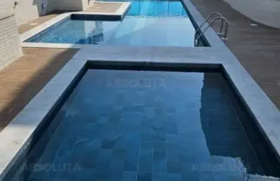 83m2 com lazer na cobertura e 50 m do mar - itapuã, vila velha - es
