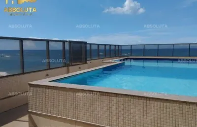Flat 1 quarto (su&iacute;te) com 39 m2 - frente para mar - praia de itaparica, vila velha - es