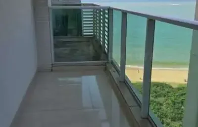 Apto alto padr&atilde;o com 250m&sup2;, frente para o mar, 4 quartos su&iacute;tes - praia da costa, vila velha - es