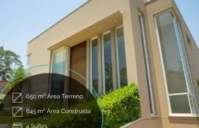 Linda casa para venda com 645 metros sendo 4 suítes. centro de alphaville. leia descrição: