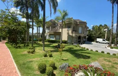 Novidade , linda mansão de condomínio para aluguel e venda possui 1500 metros de terreno + 4 suites