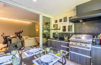 Apartamento para venda com 98 metros quadrados com 2 quartos