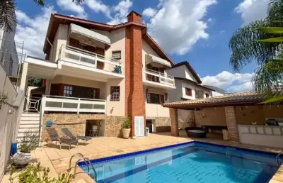 Casa em condomínio fechado com 5 quartos à venda na Avenida Yojiro Takaoka, 6715, Alphaville, Santana de Parnaíba