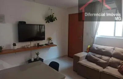 Apartamento para venda em esmeraldas, serra verde, 2 dormitórios, 1 banheiro, 1 vaga
