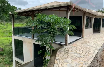 Chácara para venda em esmeraldas, codomínio topázio, 4 dormitórios, 1 suíte, 3 banheiros, 5 vagas