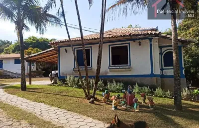 Chácara condomínio para venda em esmeraldas, codomínio topázio, 8 dormitórios, 2 suítes, 4 banheiros, 8 vagas