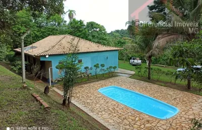 Sítio para venda em contagem, san remo, 3 dormitórios, 3 suítes, 1 banheiro