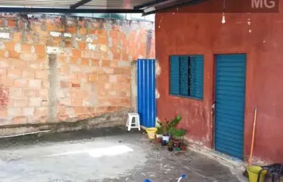 Casa para venda em contagem, estaleiro, 2 dormitórios, 1 banheiro, 3 vagas
