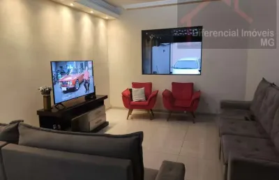 Casa geminada para venda em contagem, alvorada, 3 dormitórios, 1 suíte, 3 banheiros, 4 vagas