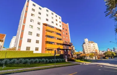 Apartamento mobiliado à venda com 2 suítes no juvevê em curitiba