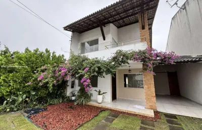 Casa em condomínio para locação em lauro de freitas, buraquinho, 4 dormitórios, 2 suítes, 3 banheiros, 3 vagas
