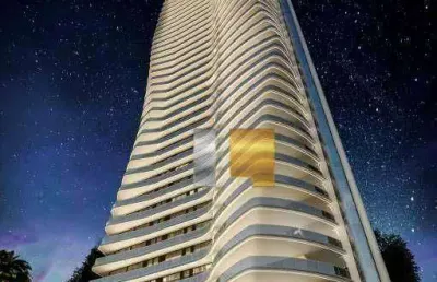 Apartamento com 4 dormitórios à venda, 379 m² por r$ 8.500.000,00 - meireles - fortaleza/ce