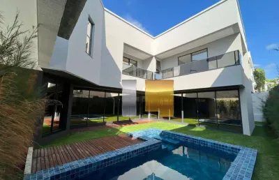 Casa com 5 dormitórios à venda, 458 m² por r$ 4.100.000,00 - cararu - eusébio/ce
