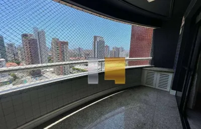 Apartamento com 3 dormitórios à venda, 127 m² por r$ 880.000,00 - meireles - fortaleza/ce