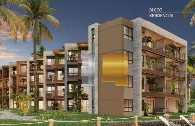 Studio com 1 dormitório à venda, 30 m² por r$ 275.000,00 - cumbuco - caucaia/ce