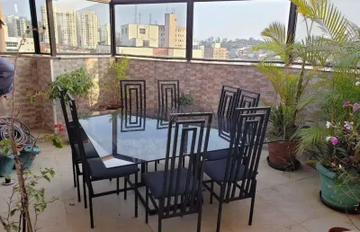 Cobertura com 4 quartos à venda na rua forte de itaipu, 481, mirandópolis, são paulo, 152 m2 por r$ 1.200.000