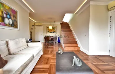 Cobertura com 3 quartos à venda na avenida macuco, 523, moema, são paulo, 181 m2 por r$ 3.150.000