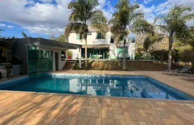 Casa em condomínio fechado com 4 quartos à venda na bela vista, lagoa santa , 396 m2 por r$ 2.600.000