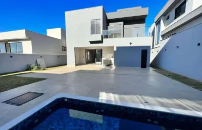 Casa em condomínio fechado com 4 quartos à venda no residencial park i, vespasiano , 240 m2 por r$ 2.190.000