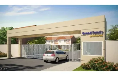 .patrimóvel vende linda  casa 3 quartos no condominio clube grand family .