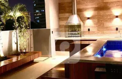 Cobertura 185m² 2 quartos 1 suíte 3 vagas km 1 da av. américas a venda